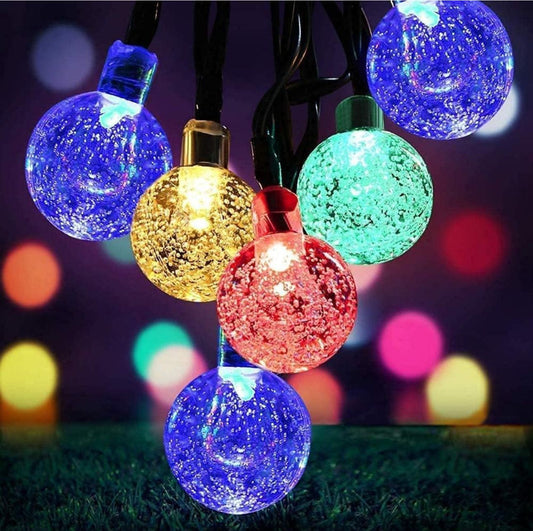 New 14 LED Crystal Bubble Ball String Fairy Lights