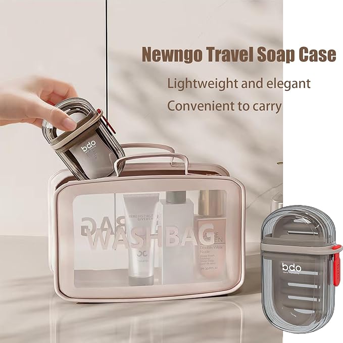 Travel Soap Case,Portable Soap Holder,Travel Soap Container (Pack of -1 )