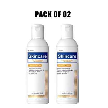 Skincate For Acne - Sports Cleansing Lotion 100ML (Pack of 2)